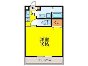 ヴィラス三島の物件間取画像